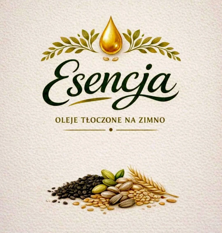 Esencja- Naturalna forma oleju tłoczonego na zimno ,