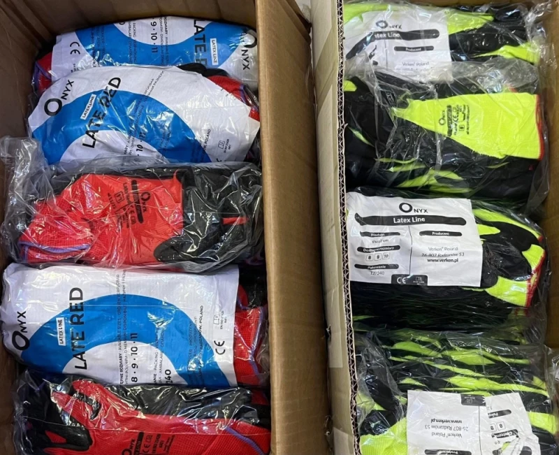 Sprzedam rękawice materiałowe robocze