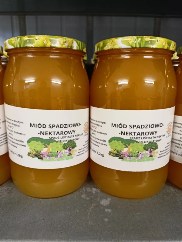 Miód spadziowo-nektarowy