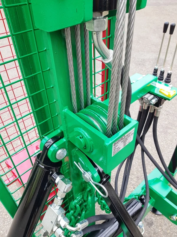 Palownica ciągnikowa, kafar