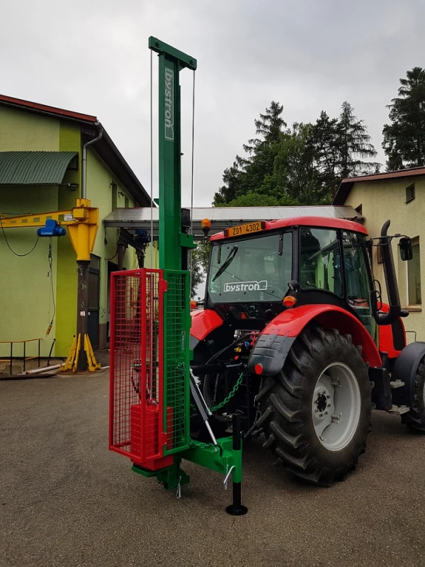 Palownica ciągnikowa, kafar