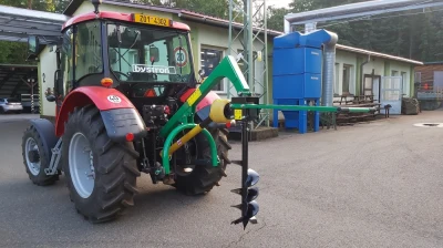 Wiertło do gruntu, ciągnikowy świder do ziemi