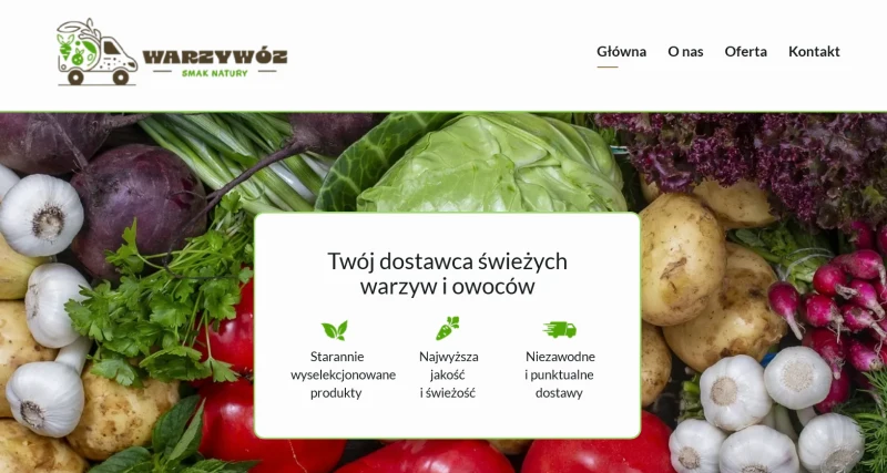 WARZYWÓZ Karolina Kardela Sobótka - Hurtownia warzyw i owoców