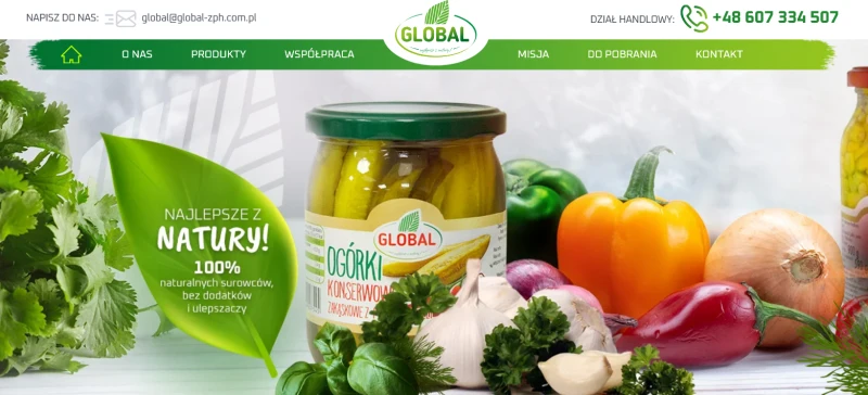 Global - Zakład Produkcyjno-Handlowy ANDRZEJ DĘBOWSKI SP. JAWNA