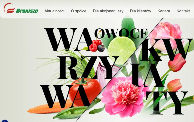 Bronisze - Warszawski Rolno-Spożywczy Rynek Hurtowy S.A.