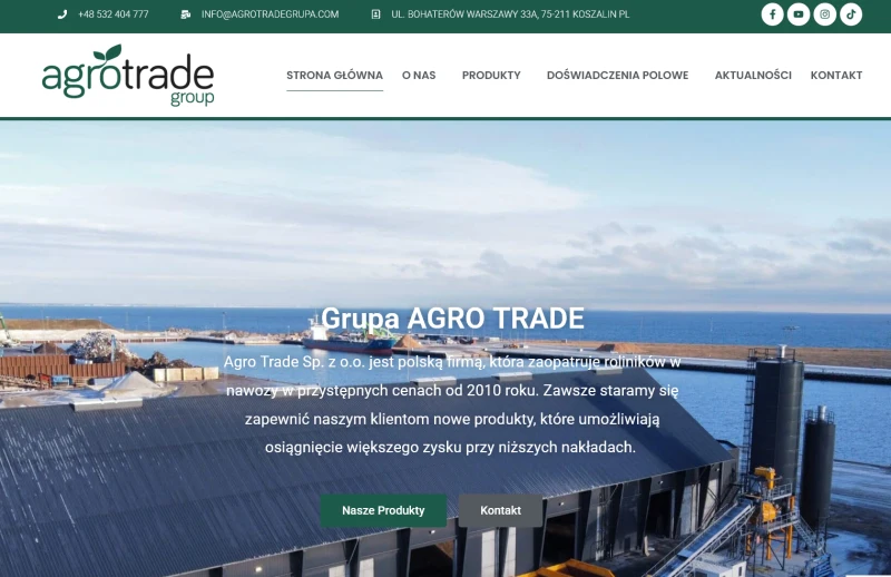 Agro Trade Sp. z o.o. - Producent Nawozów