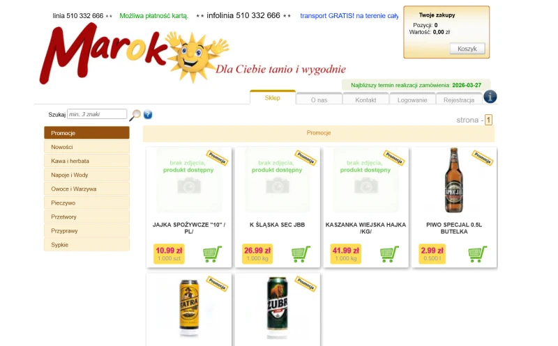 Maroko Marian Ropela - Hurtownia Warzyw i Owoców