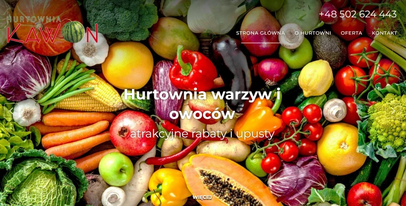 Kawon Lębork -  Hurtownia Owoców i Warzyw